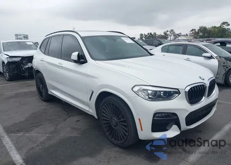 2021 BMW X3 Sdrive30I из США, поврежденный, VIN 5UXTY3C03M9D84572